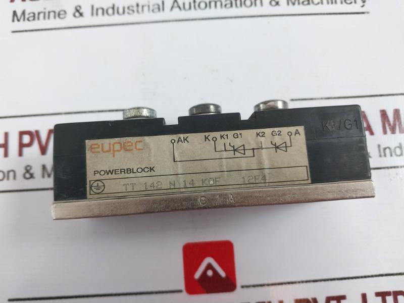 Eupec Tt 142 N 14 Kof 12F4 Module Power Supply 15 Tt 162 N Ko