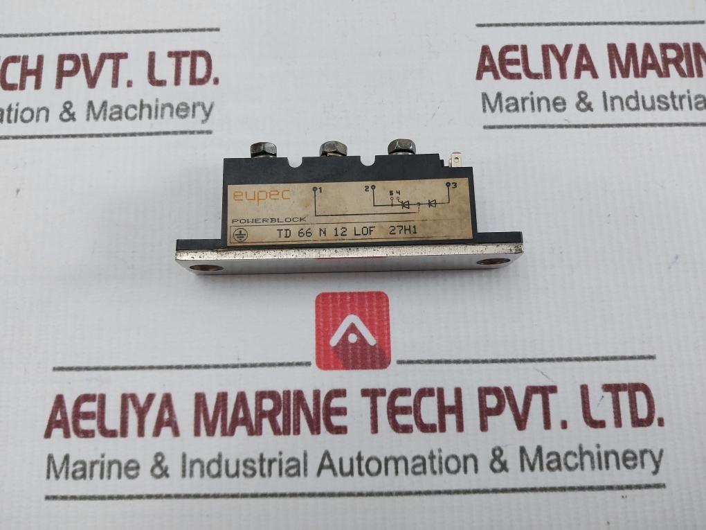 Eupec Td 66 N 12 Lof Power Block Thyristor Module