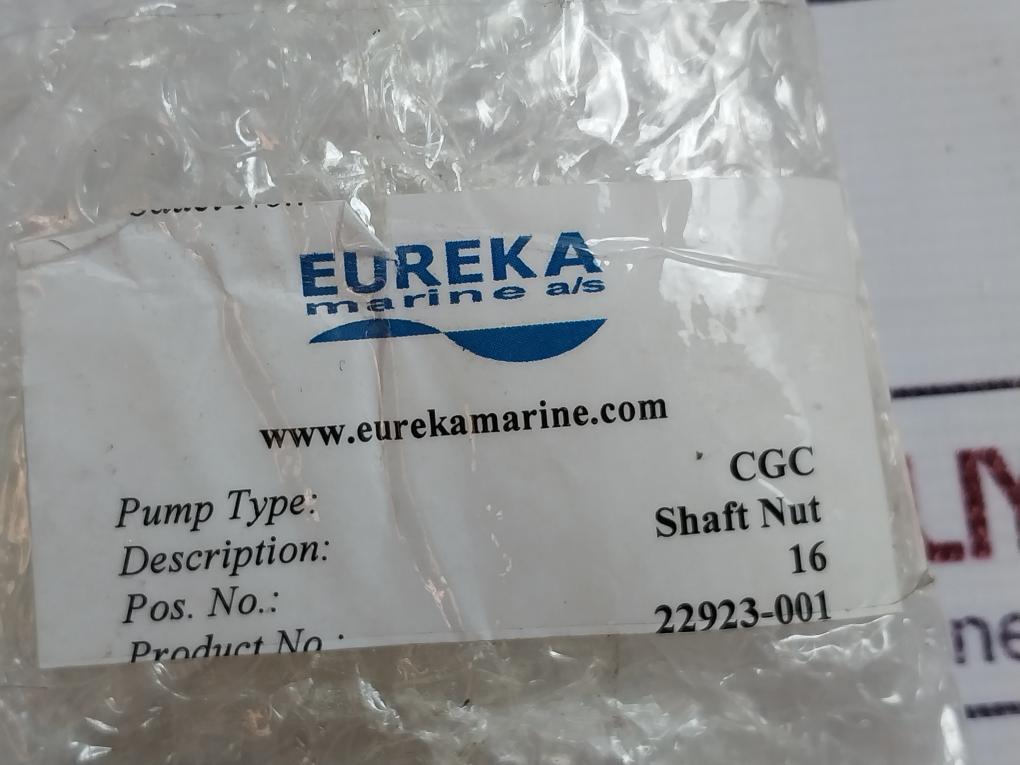 Eureka Marine A/s 22923-001 Industrial Component