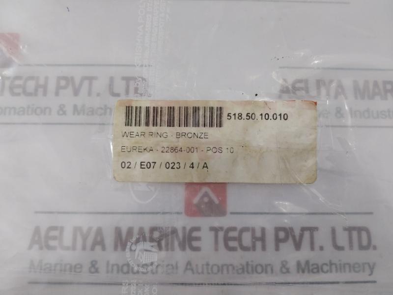 Eureka Pos 10 22864-001 Wear Ring-bronze 518.50.10.010