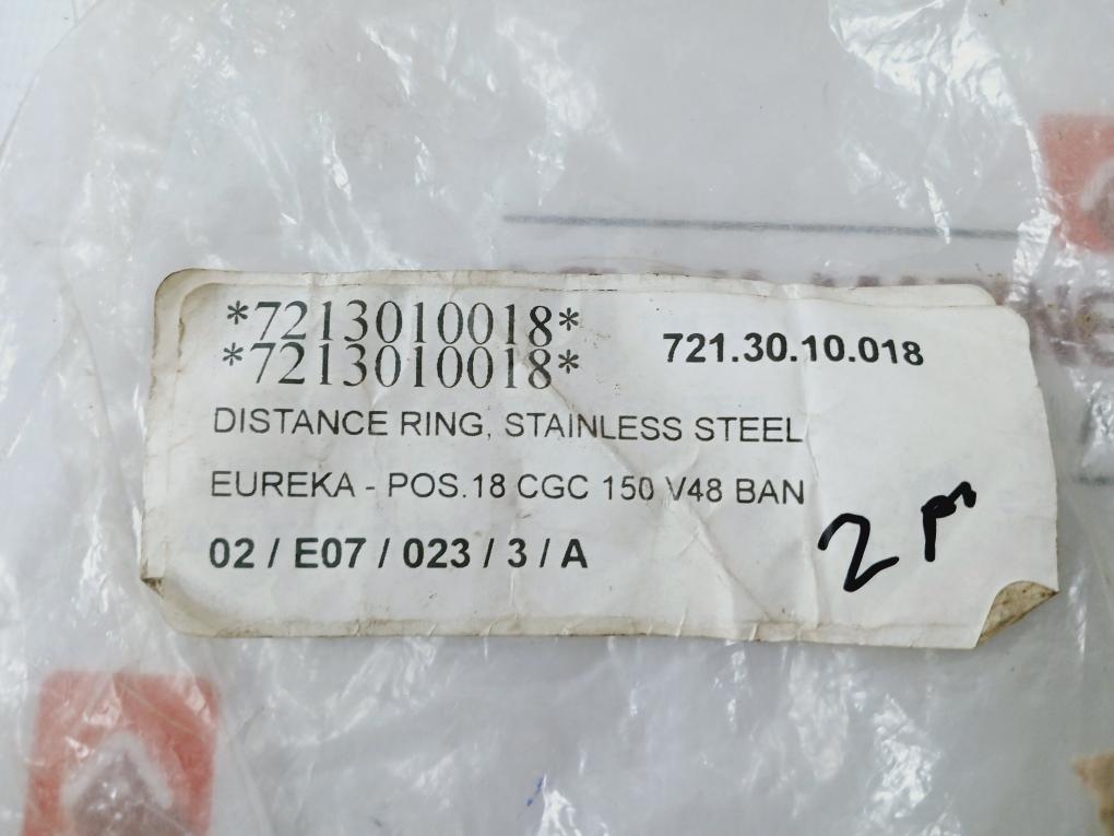 Eureka Stainless Steel Distance Ring For Pump Cgc 150 V48 Ban