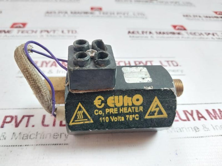 Euro Co2 Pre Heater 110 Volts 75 Degc