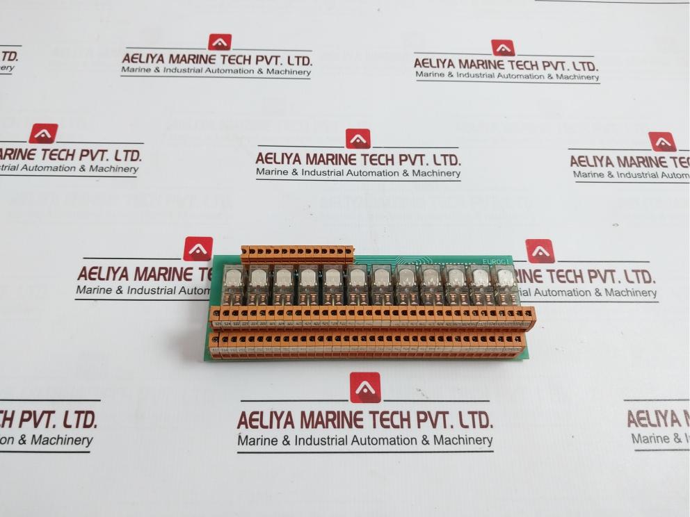 Eurogi Emr212 Relay Circuit Board Module G2R-2 24Vdc 120Vac 5A 250Vac 30Vdc Ip00