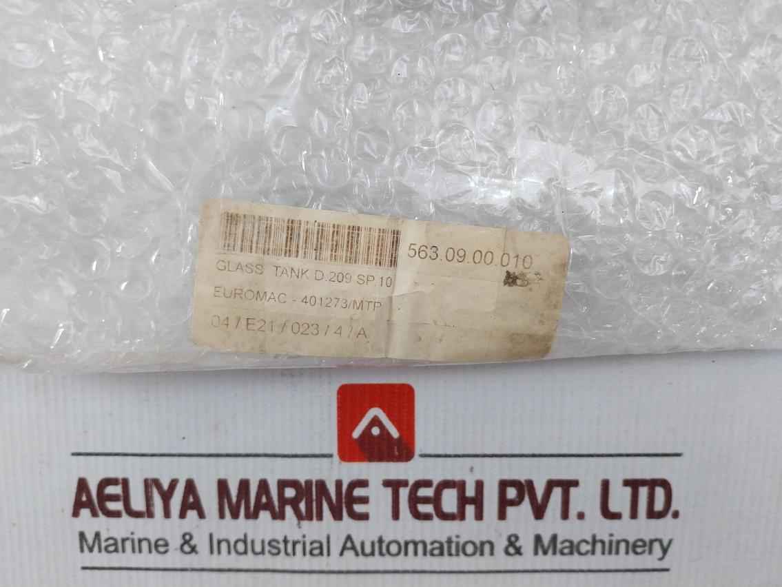 Euromac 401273/Mtp Glass D.209 Sp.10
