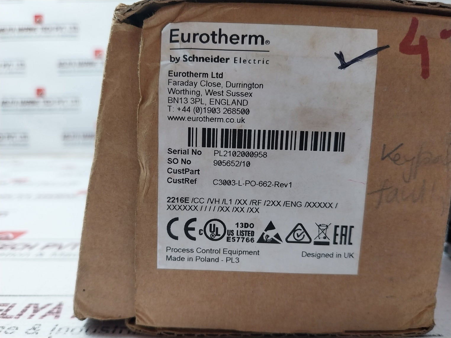 Eurotherm 2216E Temperature Controller