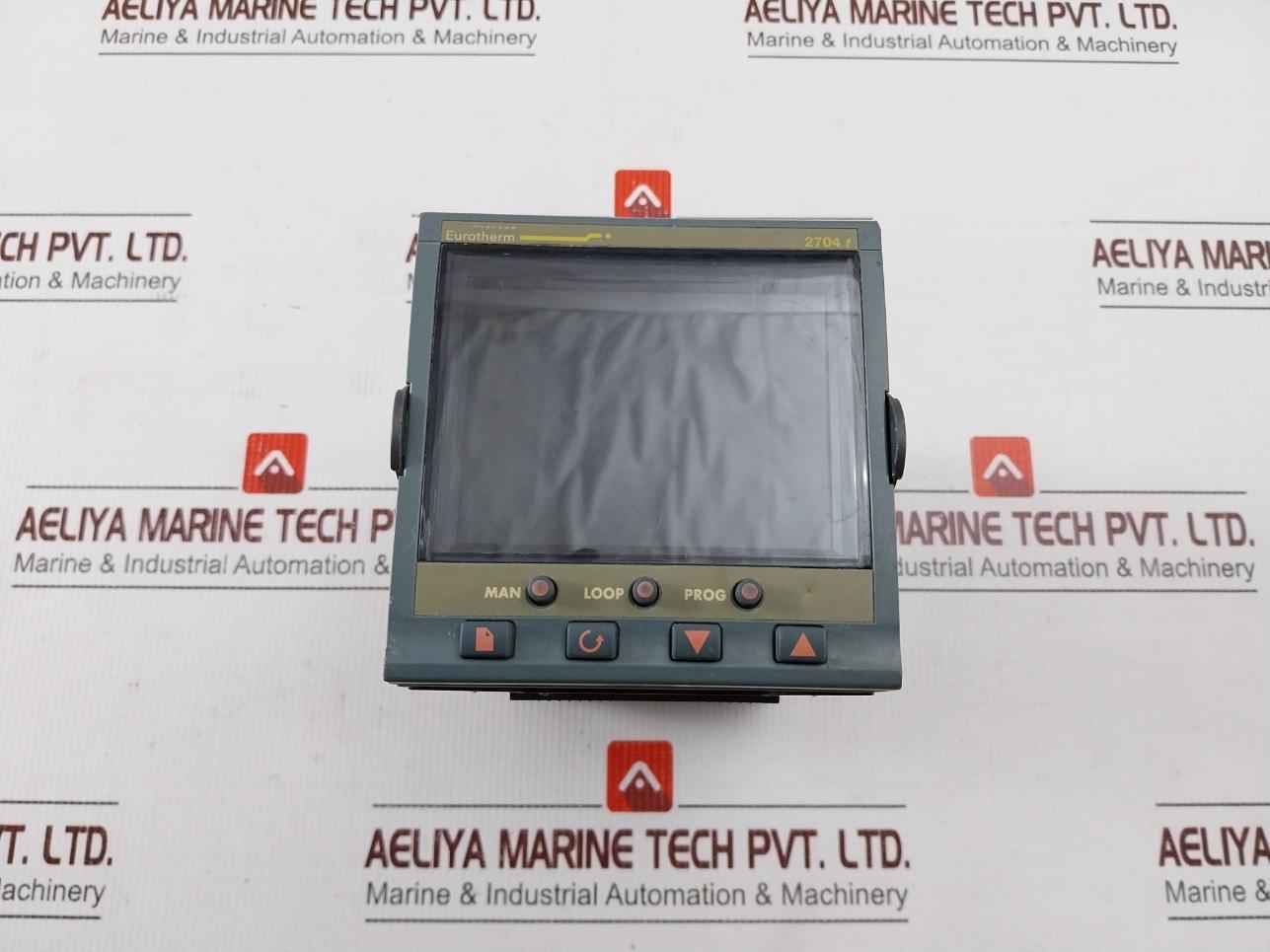 Eurotherm 2704F Temperature Controller 0-10V 0-20Ma