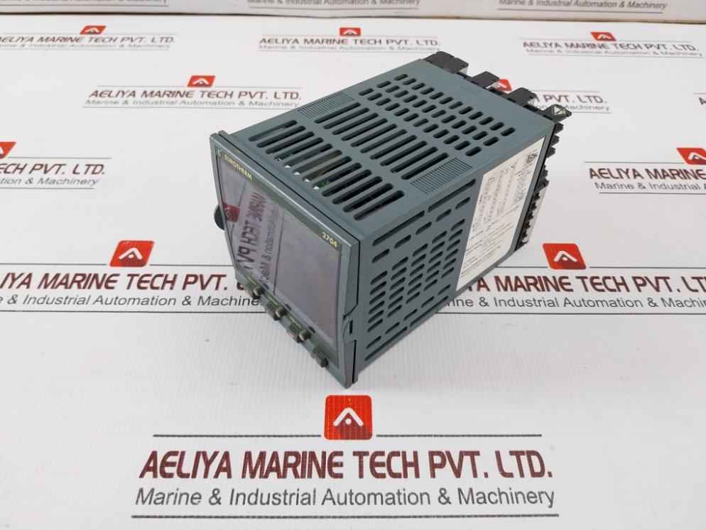 Eurotherm 2704 Temperature Controller 2A 240Vac, 0-10V 0-20Ma