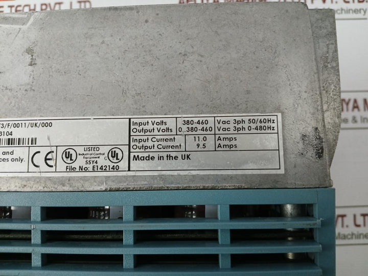 Eurotherm 605/040/400/3/F/0011/Uk/000 Internal Ssd Drive E142140 5V5