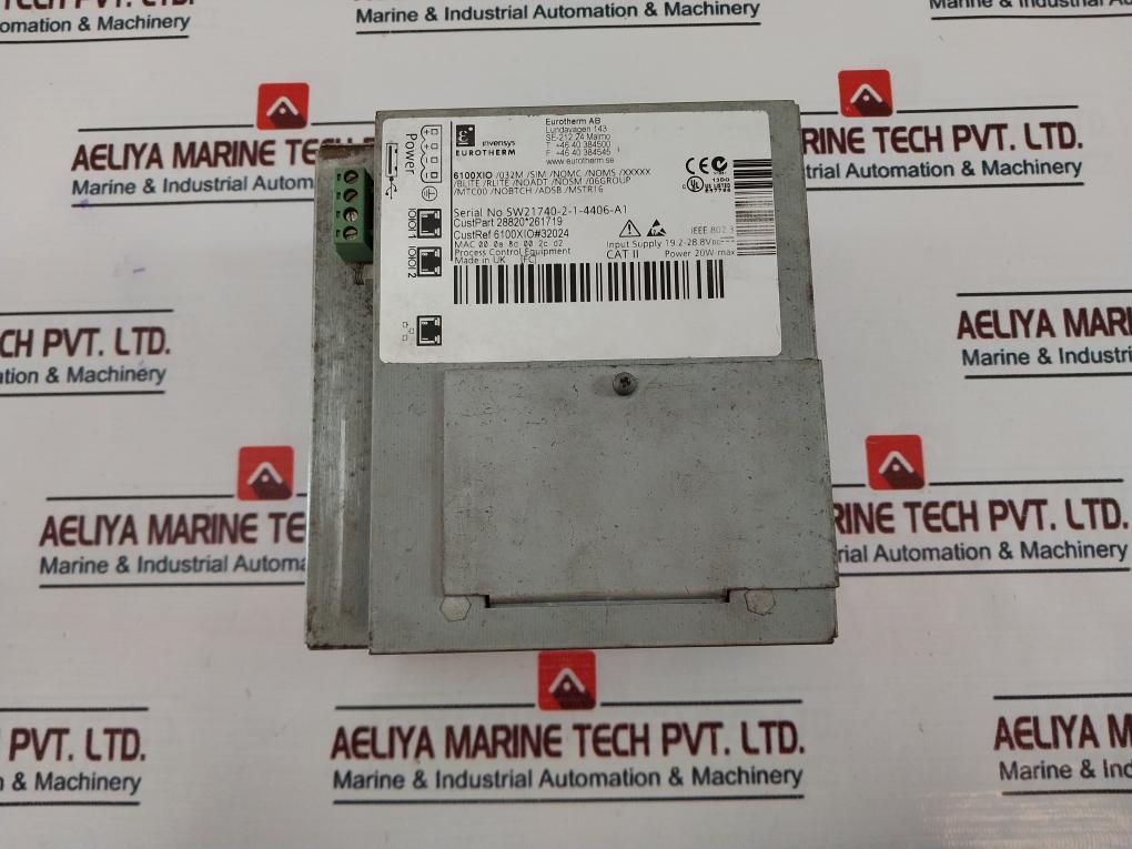 Eurotherm 6100Xio Graphic Recorder 28820*261719