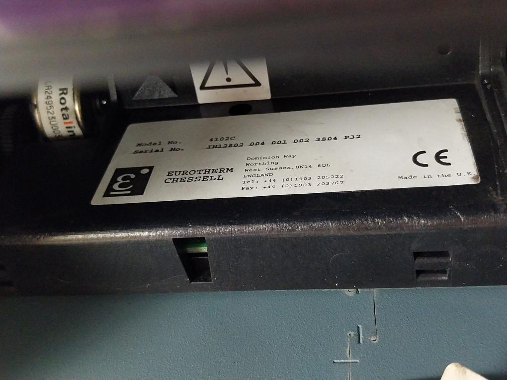 Eurotherm Chessell 4102C Paper Recorder Ga027657 100-240V~ 50-60Hz 100Va
