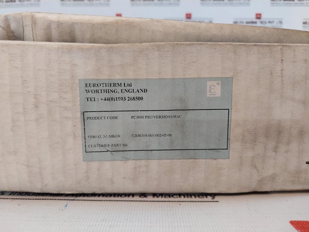 Eurotherm Pc3000 Psu/Version3/Hac Process Control System 85-132V