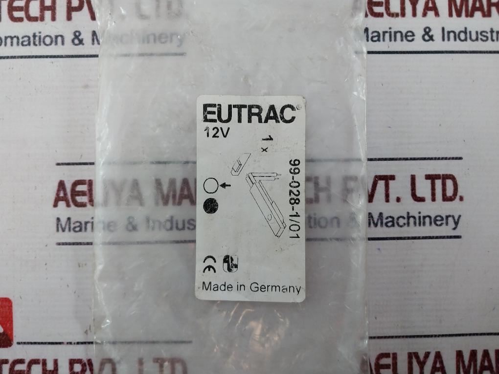 Eutrac 99-028-1/01 Power Rail Feed With Cable 12v 25a