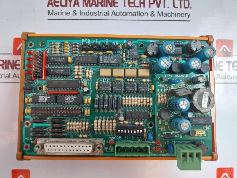 Eutron Transcom Xc2-23-48-d Converter 94V0, Xc2-23-48-d, Eu93-217C, Rev.C