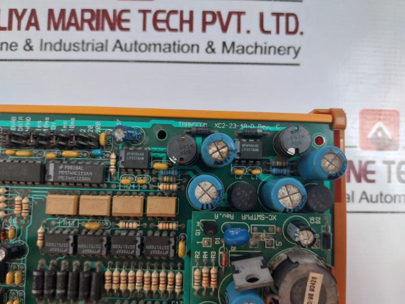 Eutron Transcom Xc2-23-48-d Converter 94V0, Xc2-23-48-d, Eu93-217C, Rev.C