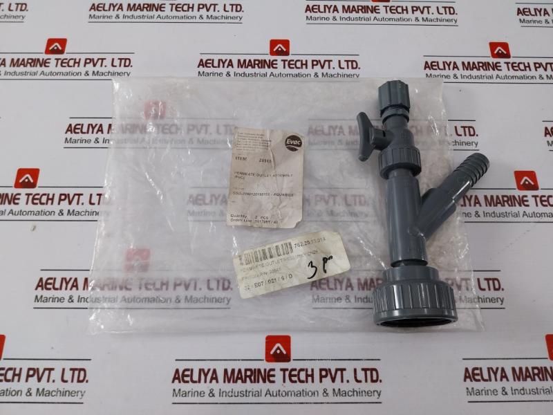 Evac 20565 Permeate Outlet Assembly (Pvc)