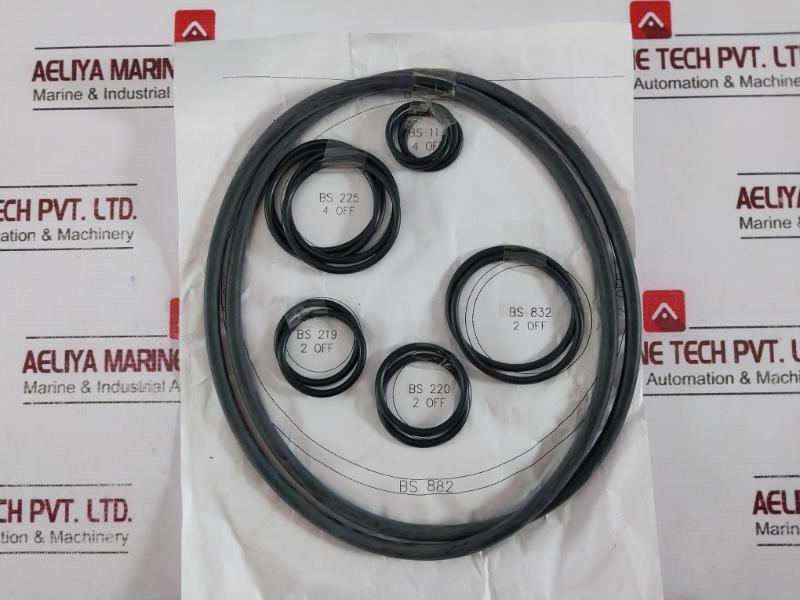 Evac 24334 O-ring Set For Phoenix Pressure Vessel 8” Sideport