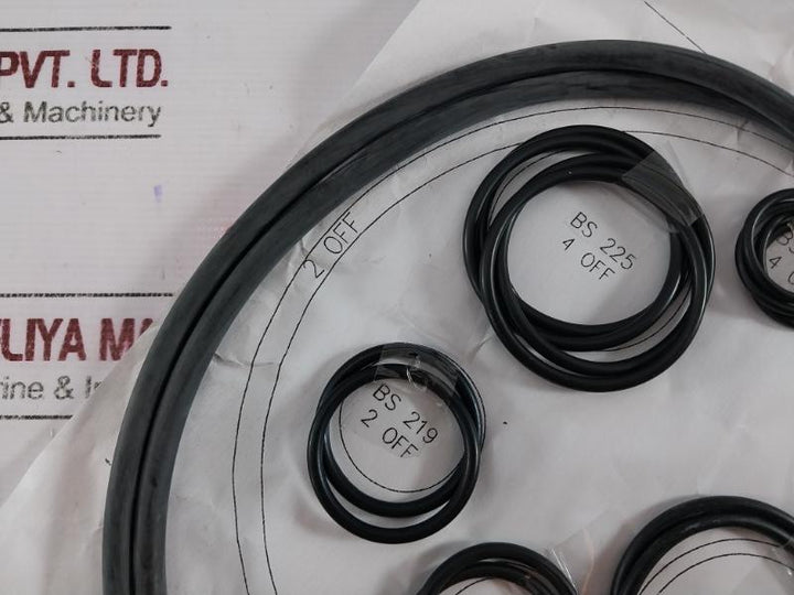 Evac 24334 O-ring Set For Phoenix Pressure Vessel 8” Sideport