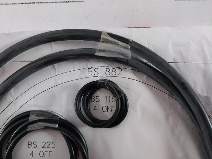 Evac 24334 O-ring Set For Phoenix Pressure Vessel 8” Sideport