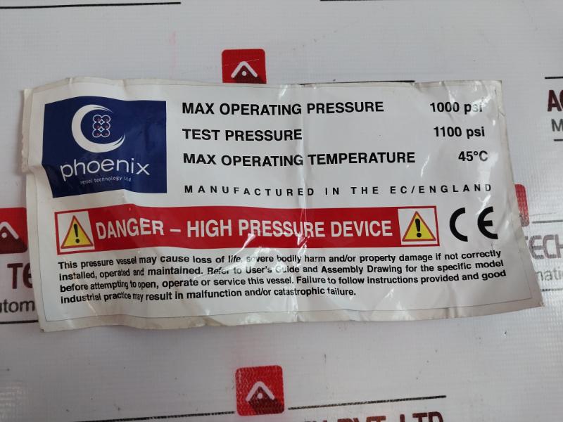 Evac 28203 O-ring Set For Pressure Vessel 600-1000 Psi (40-68bar)