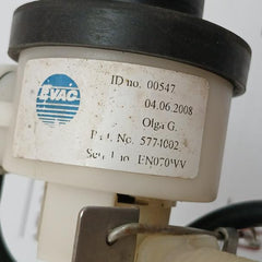 Evac 5774002 Marine Vacuum Toilet Back Plate Assembly 6540969