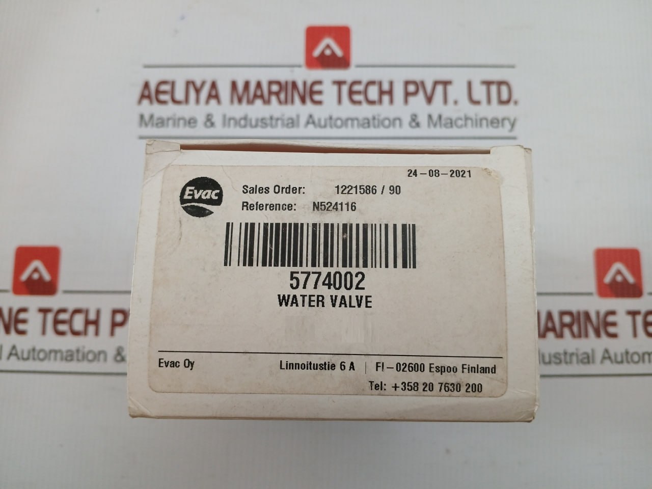 Evac Water Valve 5774002