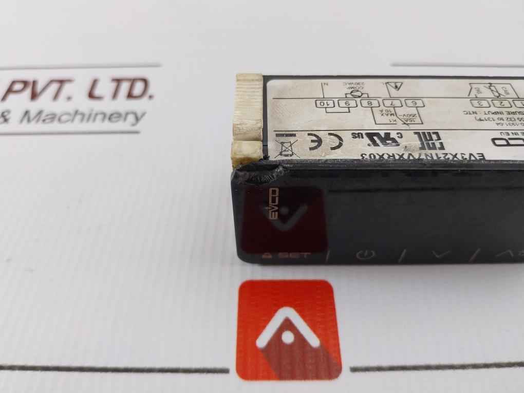 Evco Ev3X21N7Vxrx03 Digital Thermostat Temperature Controller 230Vac 10A