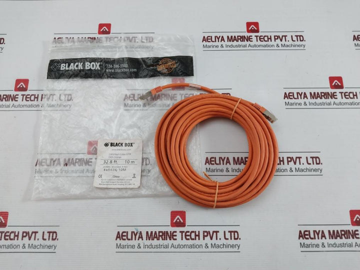 Eve636-10M Cat6 Patch Cable Orange 32.8Ft Black Box