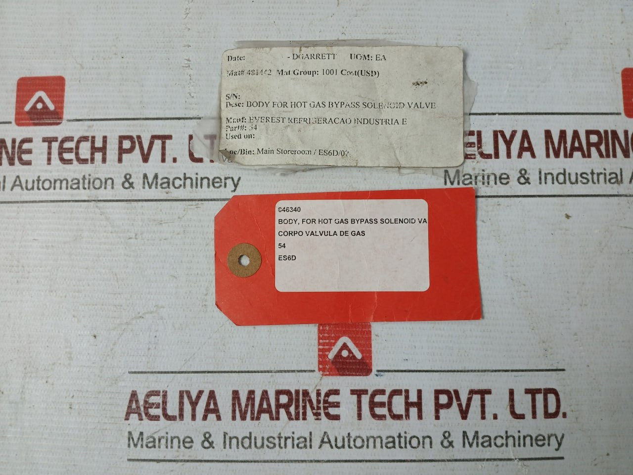 Everest Refrigeracao L104N2Ø204 Solenoid Valve