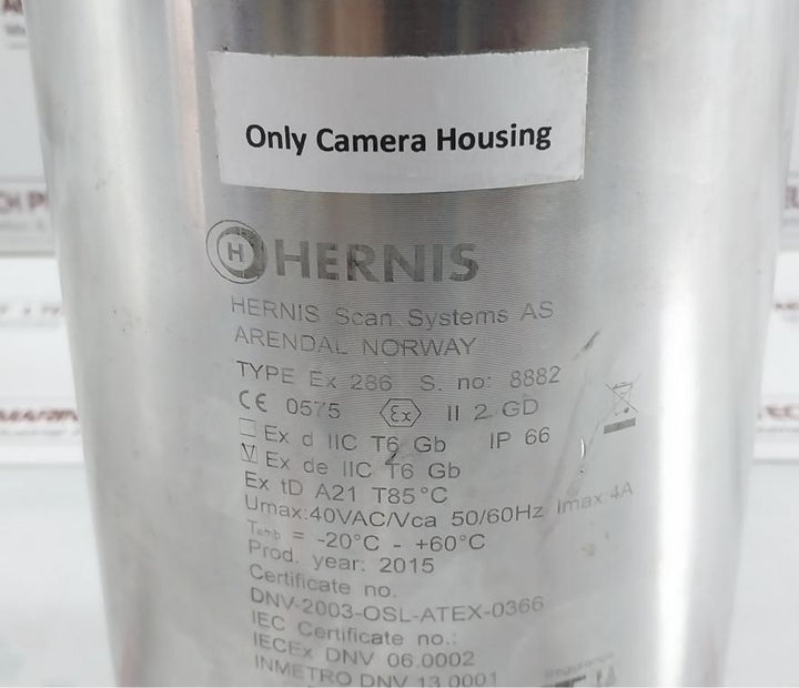 Ex 286 Hernis 40Vac 50/60Hz Explosion-protected Camera Housing