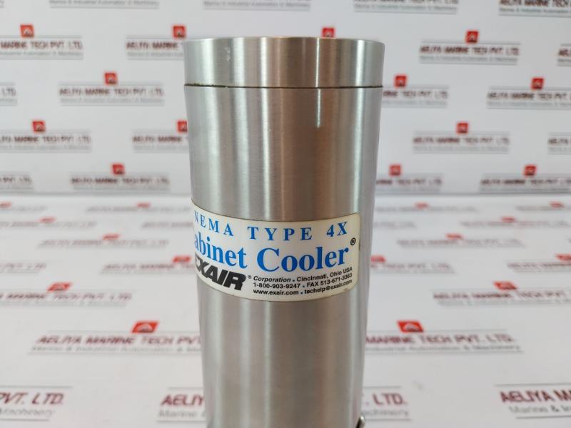 Exair 4X Cabinet Cooler Nema Type 4X 250 Psig Max Oil-free Air