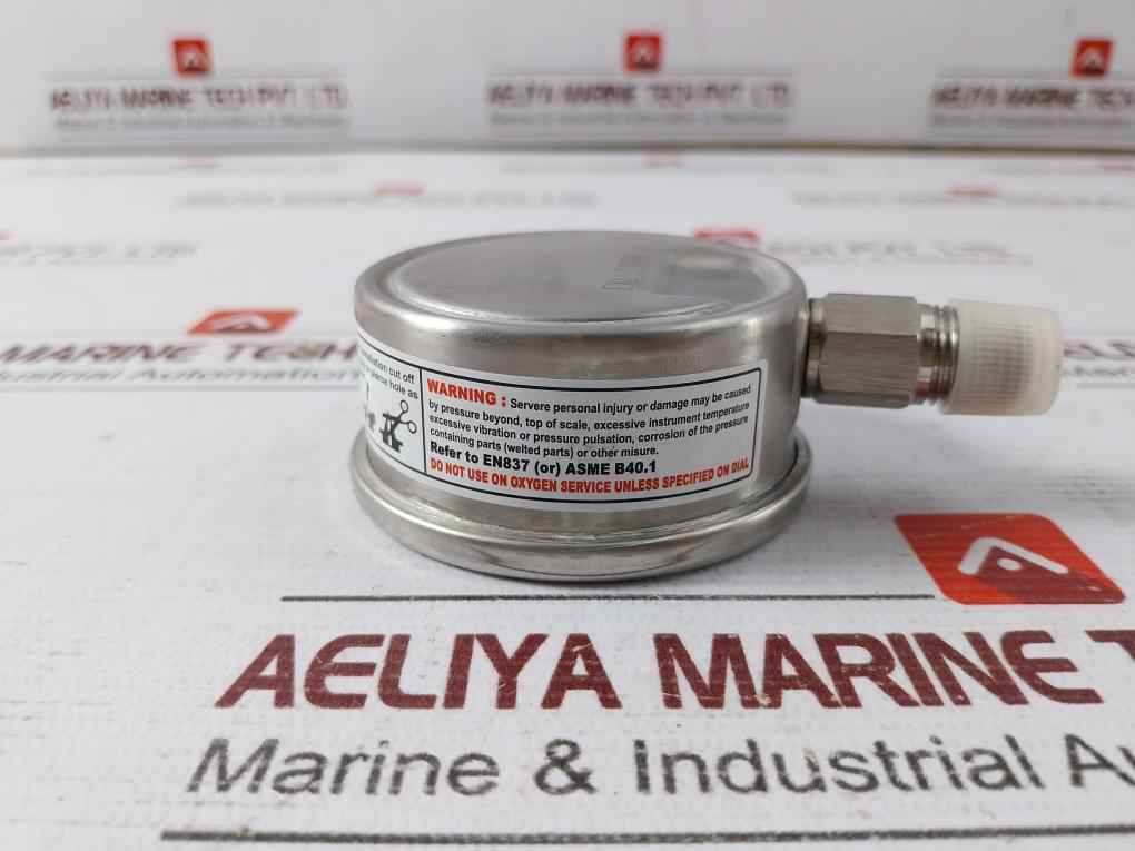 Excel En 837-1 Analog Pressure Gauge 0-5000 Psi