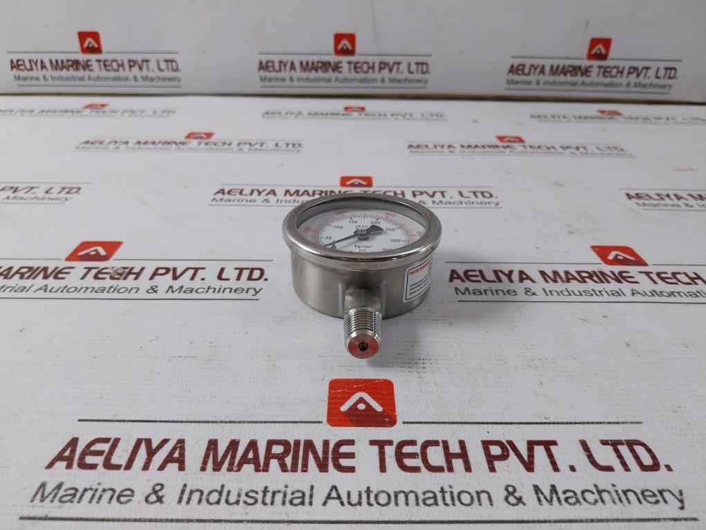 Excel En 837-1 Analog Pressure Gauge 0-5000 Psi