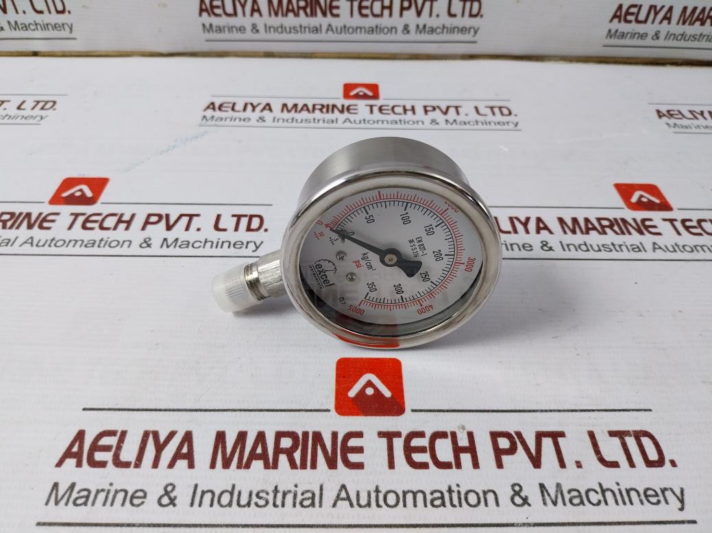 Excel En 837-1 Digital Pressure Gauge Wpt-25-2-2Nm 0-5000 Psi 63 Mm/2.5 Inch