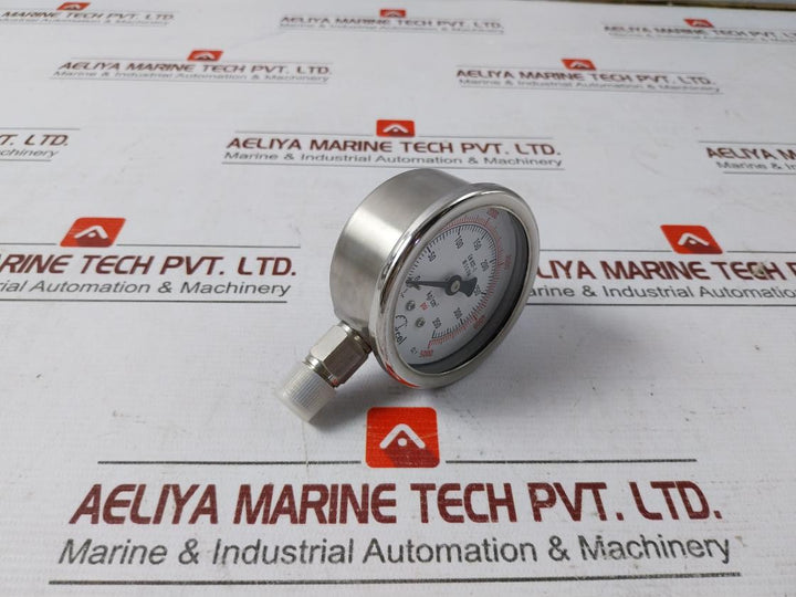 Excel En 837-1 Digital Pressure Gauge Wpt-25-2-2Nm 0-5000 Psi 63 Mm/2.5 Inch