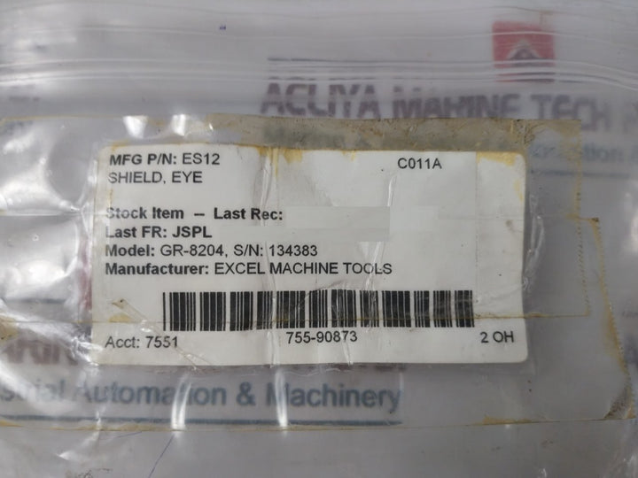 Excel Machine Tools Es12 Eyeshield Set