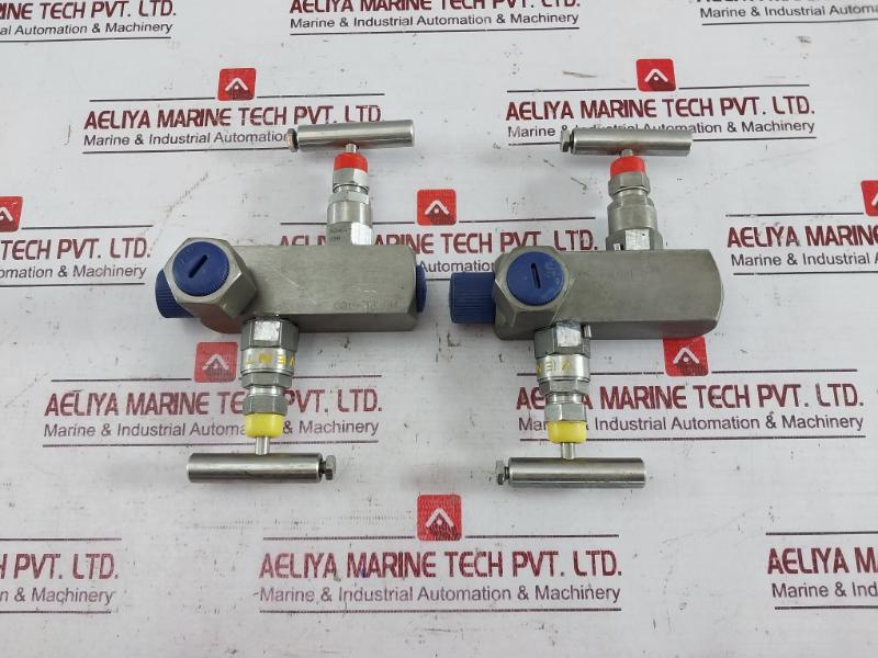 Excelock 2Vm-monel-1-2Infpc Two Valve Manifold E377 Cb Fm 6000 Psi