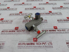 Excelock 2Vm-monel-1-2Infpc Two Valve Manifold E377 Cb Fm 6000 Psi