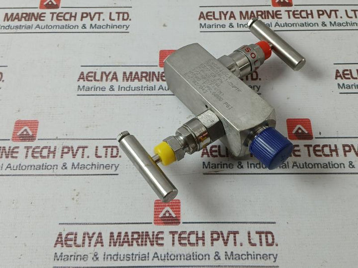 Excelock 2Vmss316L-1-2Nptf Stainless Steel 316L Needle Valve E377 Cb Fm