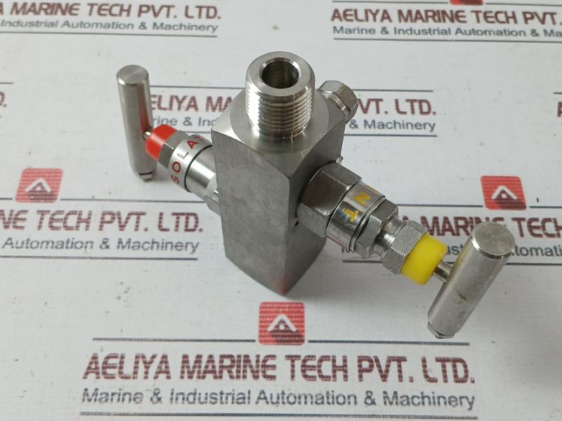 Excelock 2Vmss316L-1-2Nptf Stainless Steel 316L Needle Valve E377 Cb Fm