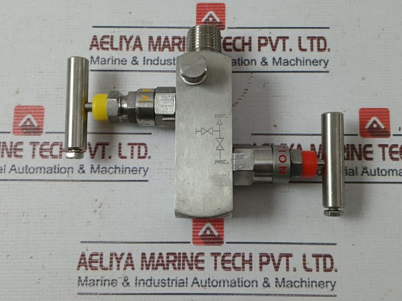 Excelock 2Vmss316L-1-2Nptf Stainless Steel 316L Needle Valve E377 Cb Fm