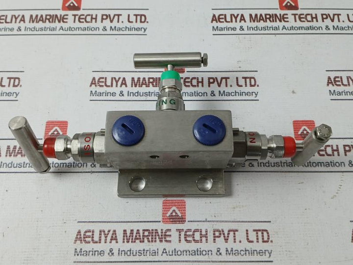 Excelock 3Vm/T-ss 316 Three Valve Manifold E306 Dm 6000 Psi E-7685/1435