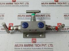 Excelock 3Vm/T-ss 316 Three Valve Manifold E306 Dm 6000 Psi E-7685/1435
