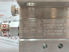 Excelock E306Dm/3Vm-t Valve Manifold 1/2"Npt X Flg.-ss316-nace 6000 Psi