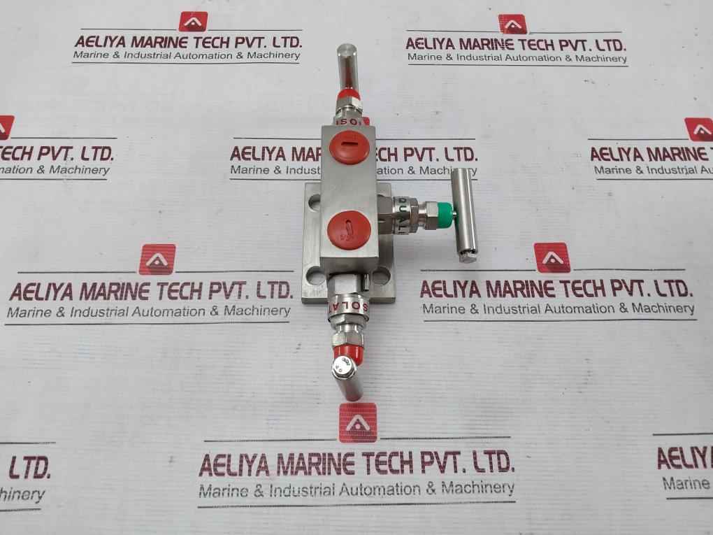 Excelock E306Dm/3Vm-t Valve Manifold 1/2"Npt X Flg.-ss316-nace 6000 Psi
