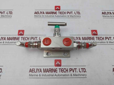 Excelock E306Dm/3Vm-t Valve Manifold 1/2"Npt X Flg.-ss316-nace 6000 Psi