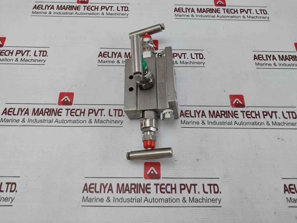 Excelock E306Dm/3Vm-t Valve Manifold 1/2"Npt X Flg.-ss316-nace 6000 Psi