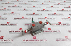 Excelock E306 Dm Three Valve Manifold 1/2" Npt (F) X Flg -6000 Psi 7461/001