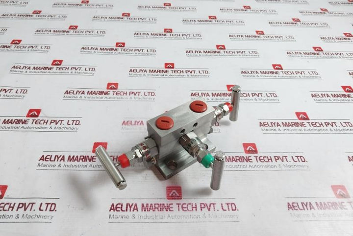 Excelock E306 Dm Three Valve Manifold 1/2