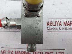 Excelock E367 Bb Two Manifold Valve 2Vm/F-hastelloy-c276 E-7690/001