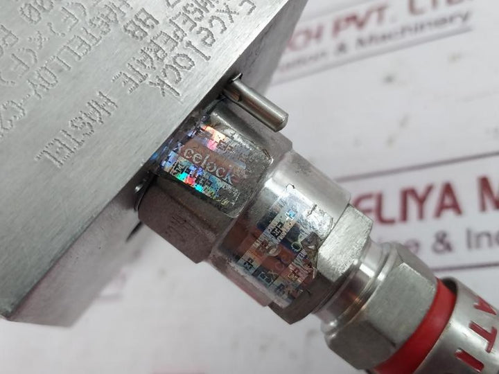 Excelock E367 Bb Two Manifold Valve 2Vm/F-hastelloy-c276 E-7690/001